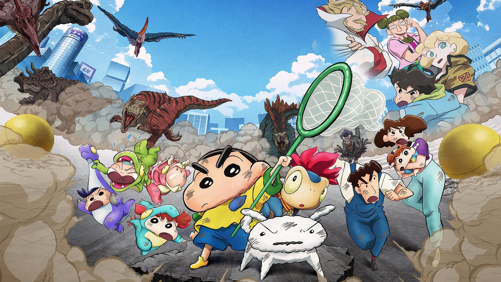 دانلود انیمه Crayon Shin-chan: Our Dinosaur Diary 2024
