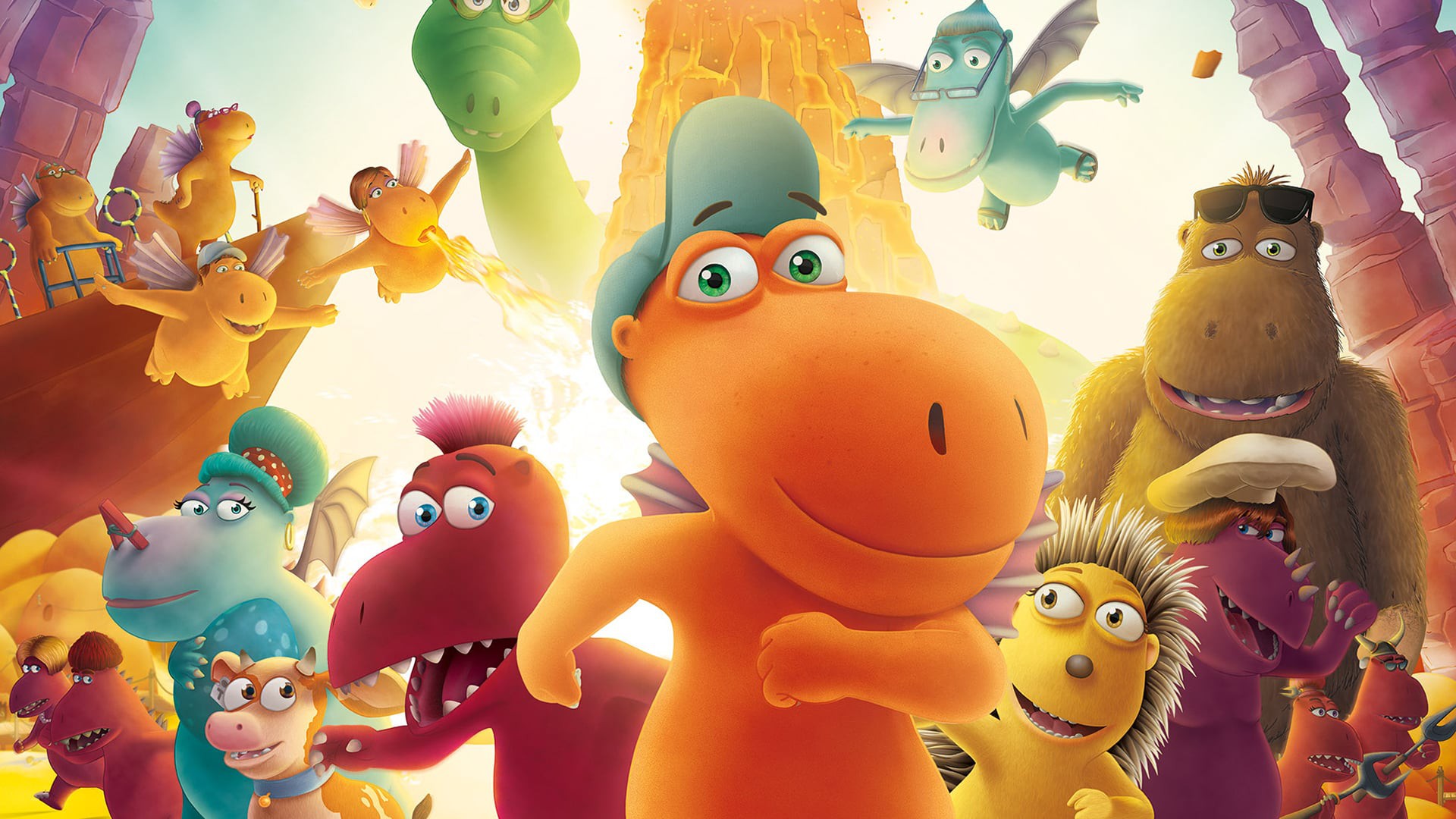 دانلود انیمیشن Coconut, the Little Dragon 2014