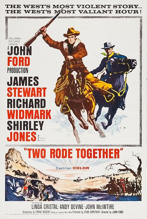 دانلود فیلم Two Rode Together 1961