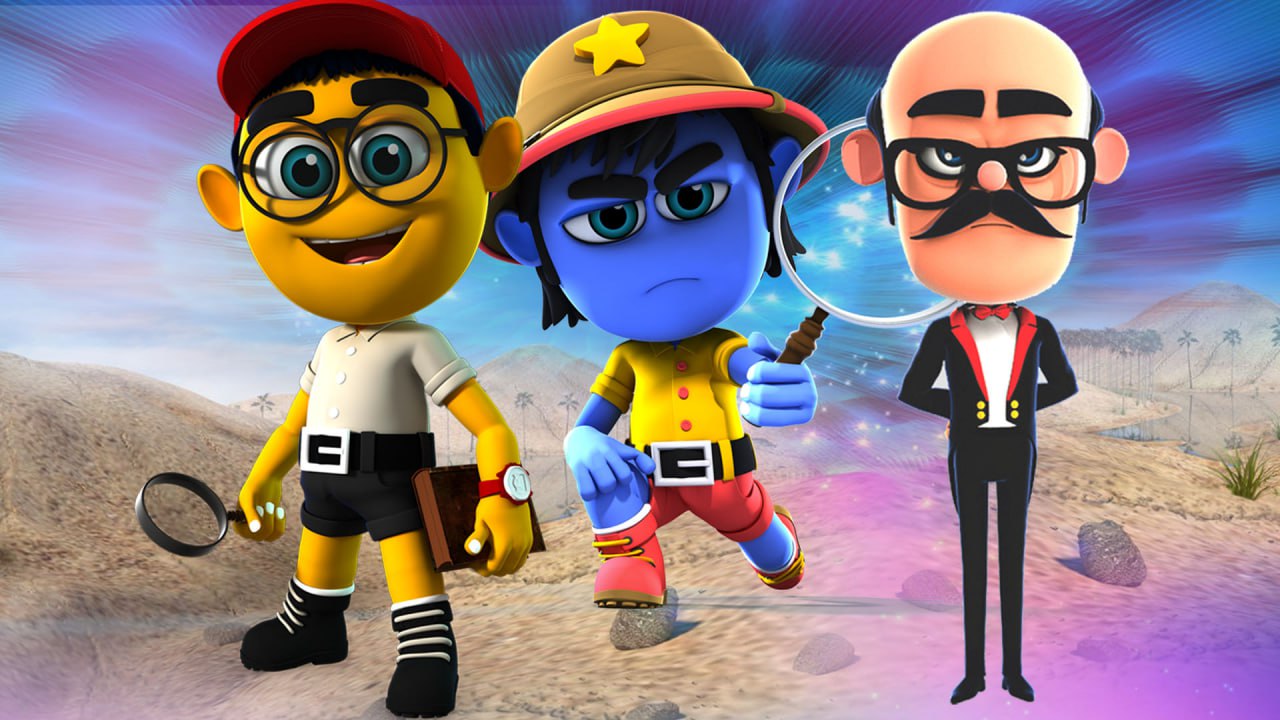 دانلود انیمیشن Azzu & Gazzu: International Super Detectives 2018