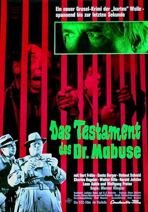 دانلود فیلم The Terror of Doctor Mabuse 1962