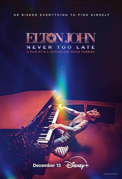 دانلود فیلم Elton John: Never Too Late 2024