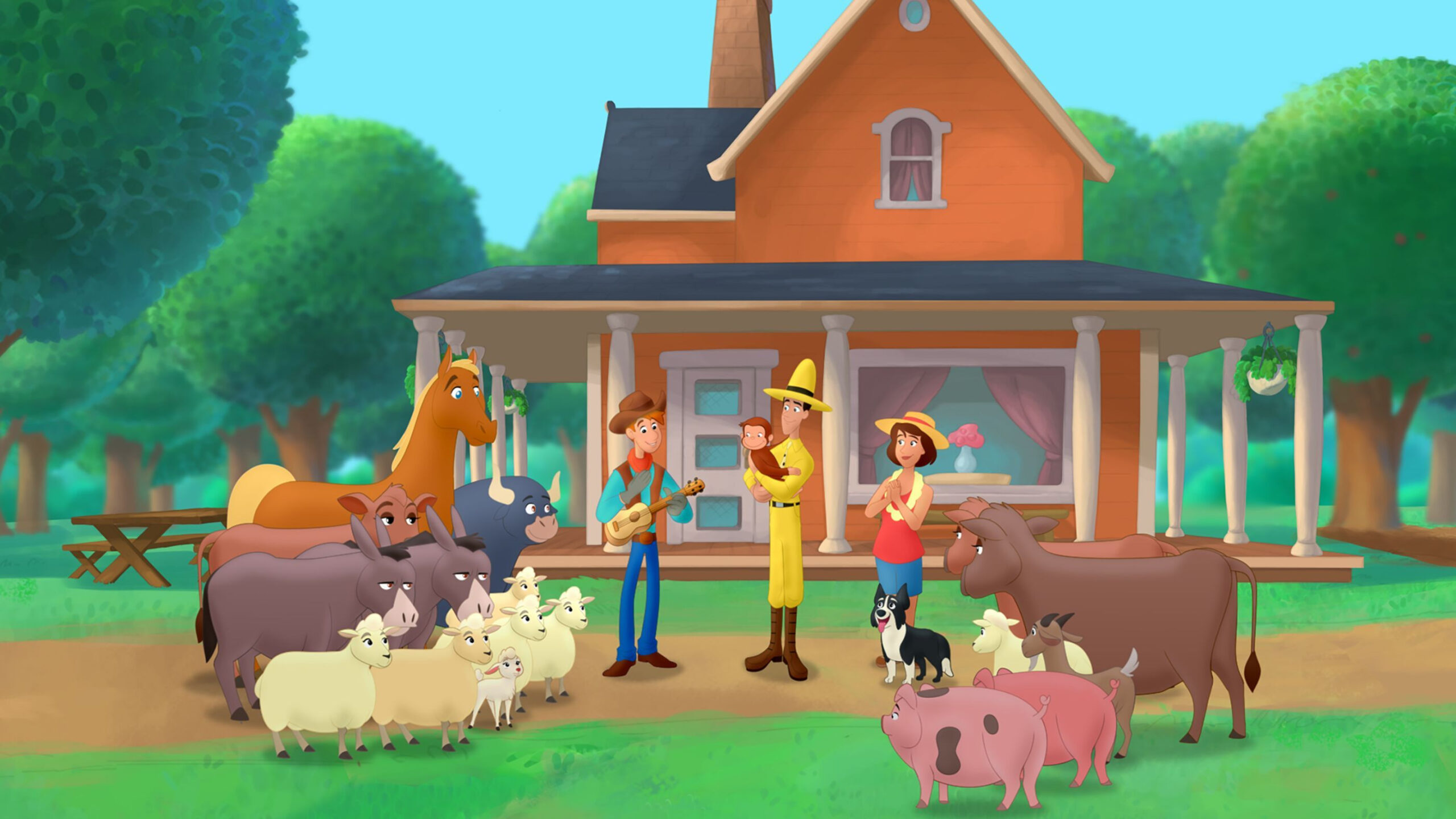 دانلود انیمیشن Curious George: Go West, Go Wild 2020