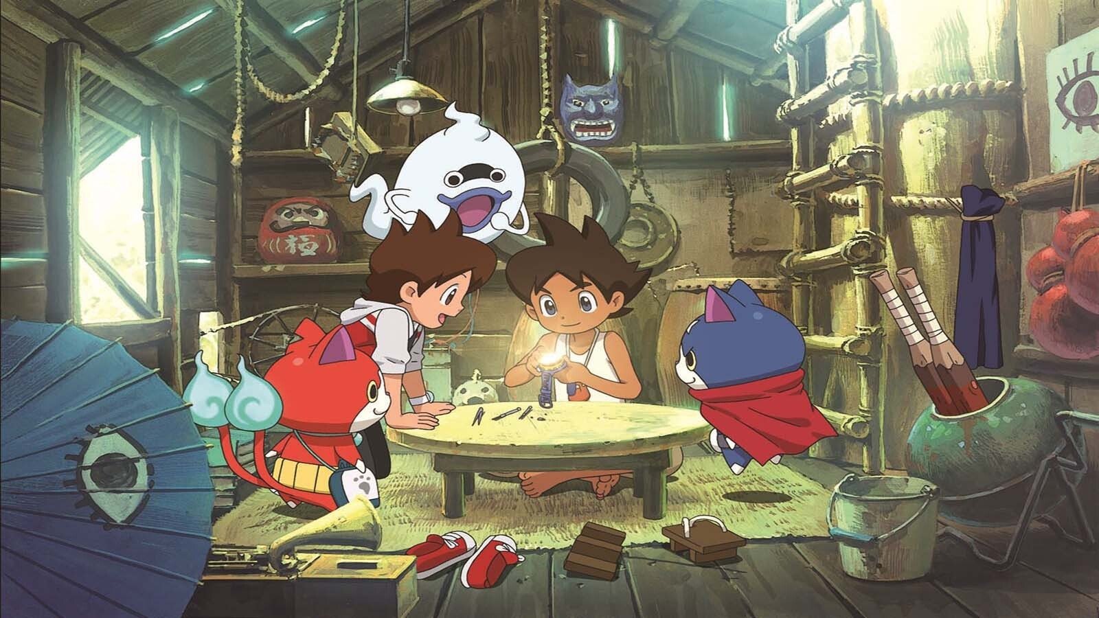 دانلود انیمه Yo-kai Watch Movie: It’s the Secret of Birth, Meow! 2014