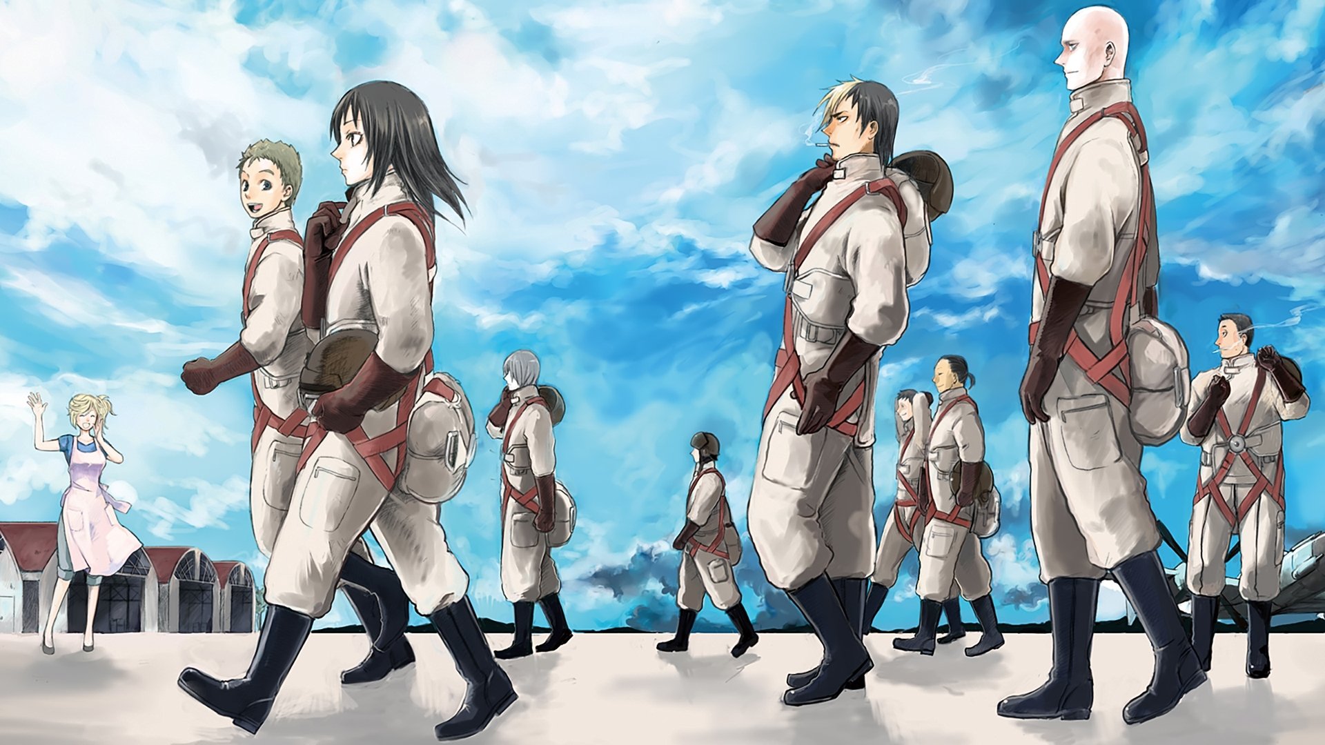 دانلود انیمه The Sky Crawlers 2008