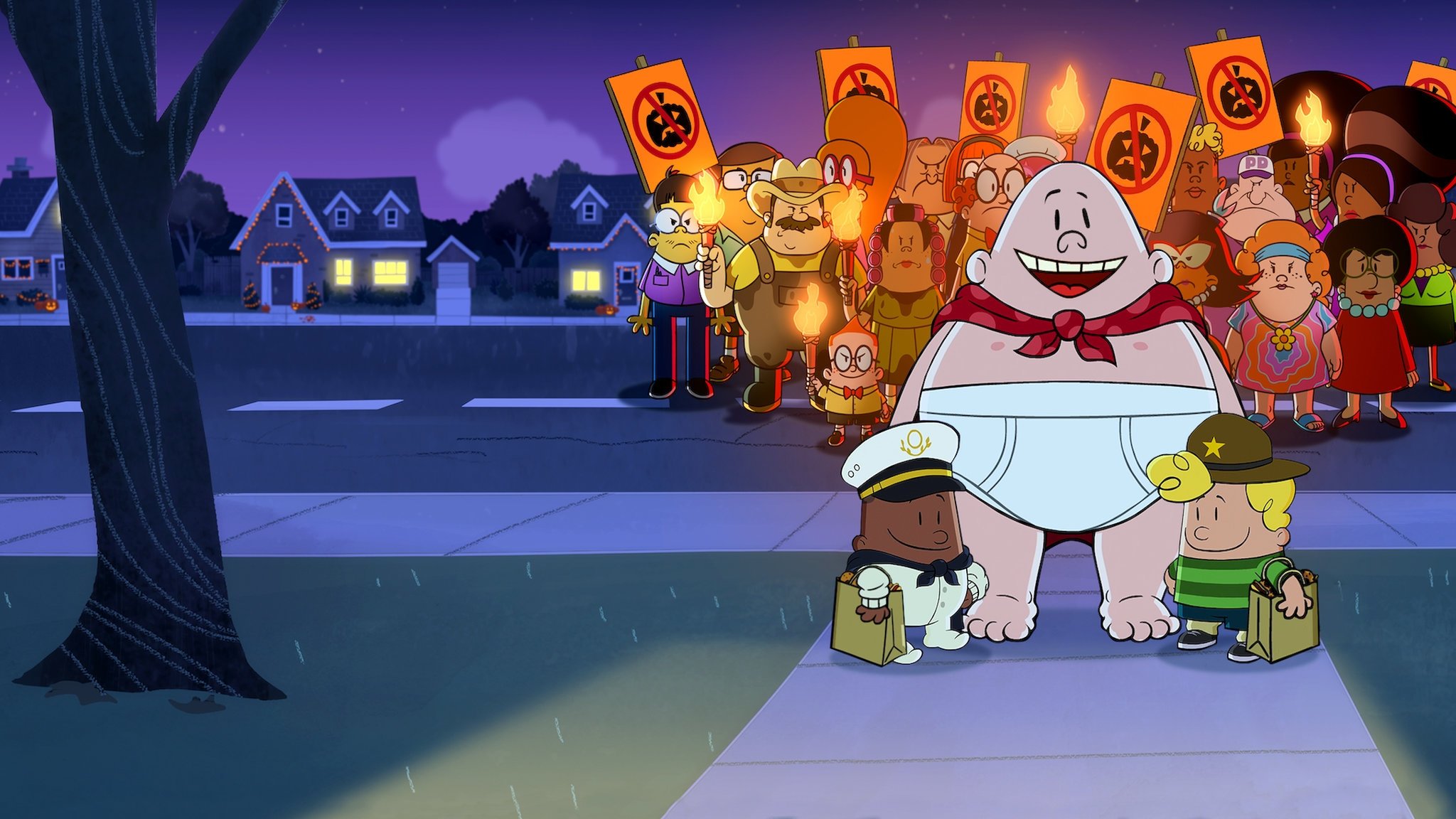 دانلود انیمیشن The Spooky Tale of Captain Underpants Hack-a-Ween 2019